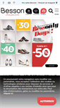 Mobile Screenshot of besson-chaussures.com